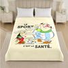 Coperta in Flanella con Stampa di Asterix & Obelix Morbida Calda Coperta Plaid in Peluche per Letto Divano Divano Uso Domestico Indoor