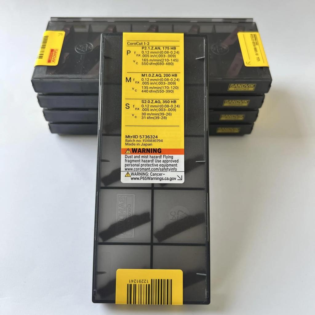 Original Sandvik / N123J2-0556-0005-GF 1125 /CNC CARBIDE tool blade 10 Pcs