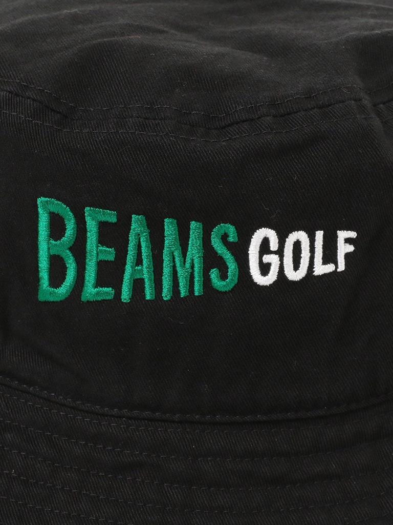 Beams Golf Hat UNISEX Flag Logo Bucket Hat Men's Black S/M 81411038412