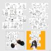 Children Wall Coloring Posters Paper 30Cmx300cm Sticky Drawing Roll Table Sheets