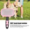 Cat Dog Hair Comb 360 degrees  Rotation Deshedding Brush   Removal Comb Pet Grooming Tool