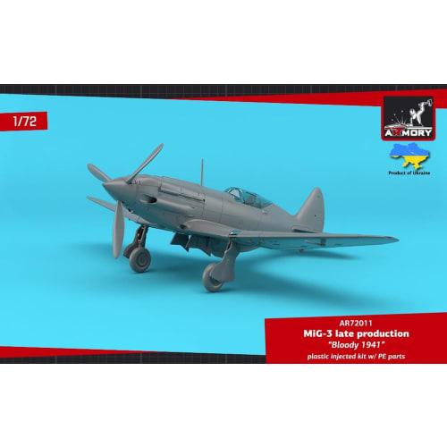 Armory 1/72 MiG-3 Late Model 1941 Plastic Model AMR72011