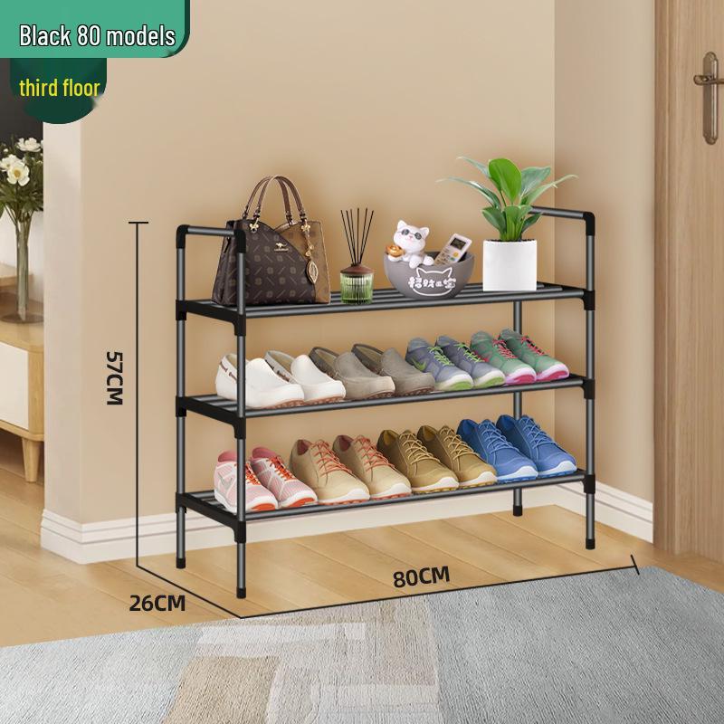 Multi-Layer Metal Shoe Rack Cabinet for Dorms