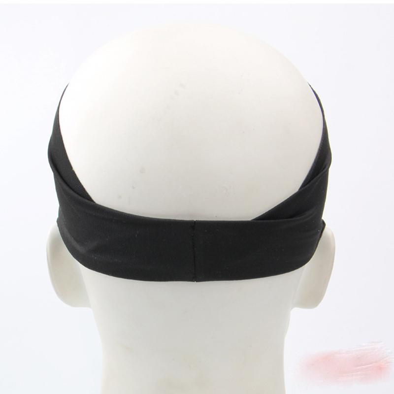 Anti Slip Breathable Sweatbands for Yoga Running Elastic Sports Headbands Sweat Absorption Headdress Quick Dry Workout Headband