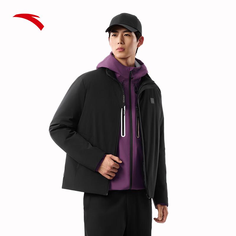 Anta Men s Short Water-Repellent Winter Down Jacket M