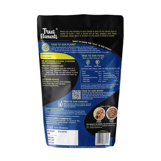 True Elements Geröstete Chiasamen (125 g)