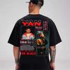 Rapper Yan Block Carlos Yandre Tour Merch T Shirt for Men Women Hiphop Streetwear Oversized Tops Cotton T-Shirt YB1