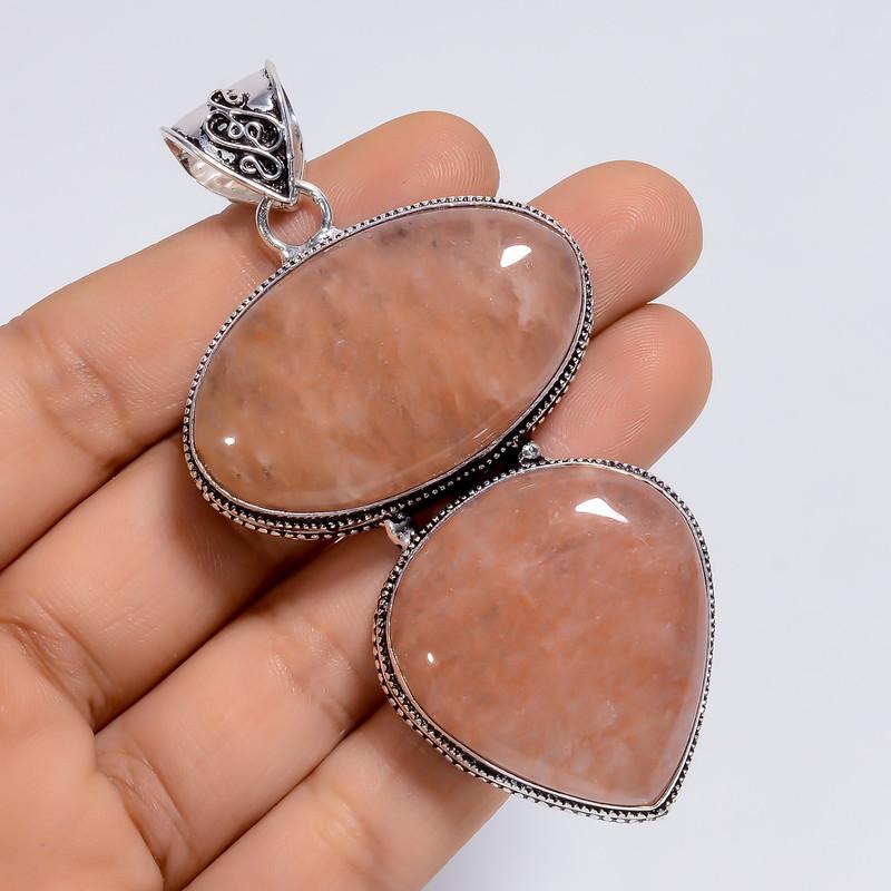 

Unisex Stainless Steel Pendant with Black Leather Cord and Modern Design 6-8