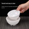 Bai Cheng Dao Melamine White Condiment Bowls