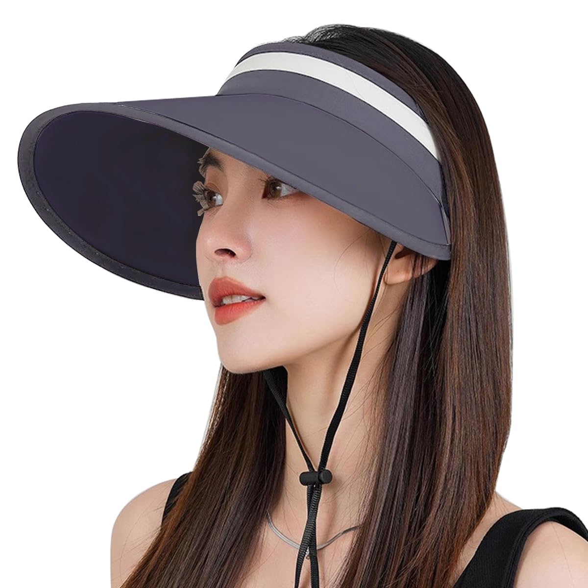 

Солнце УФ Солнце Широкий УФ Подбородок Маленький Пот Большой На открытом воздухе [Sandyting] Женский Козырек, Защита, Шляпа, Поля, Защита, Ремешок, Лицо, Впитывающий, Прохладный, Размер, серый