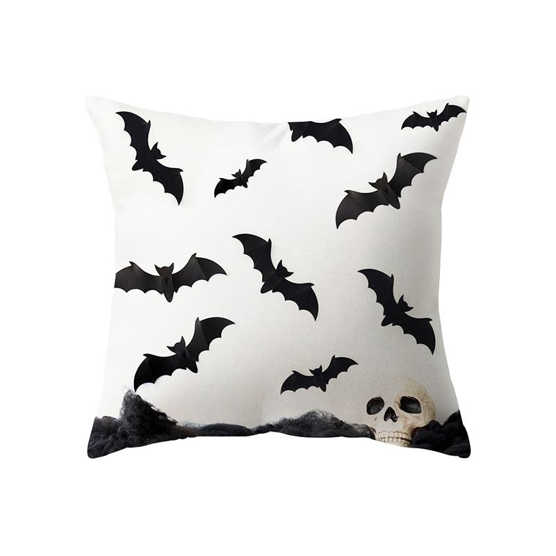 Pumpkin Halloween Theme Pillow Cover Sofa Cushion  Holiday Gift Party Decoration Home Decor