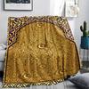 1Pc Muslim Print Flannel Blanket, High quality Comfortable for All Seasons, Home Decor, Warmth and Comfort, Perfect for Christmas Gifts W130