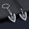 Anime JOJO'S BIZARRE ADVENTURE Llaveros Kujo Jotaro Flecha Colgante de Metal Gargantillas Collares Encanto Joyería Regalo