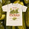 Retro Pickle Produce Label T  Full  S-3XL Unisex Shirt Cotton Oversize Large Size