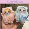 Portachiavi Peluche Mofusand Twin Stars con Tasca con Zip per Regali per Bambini