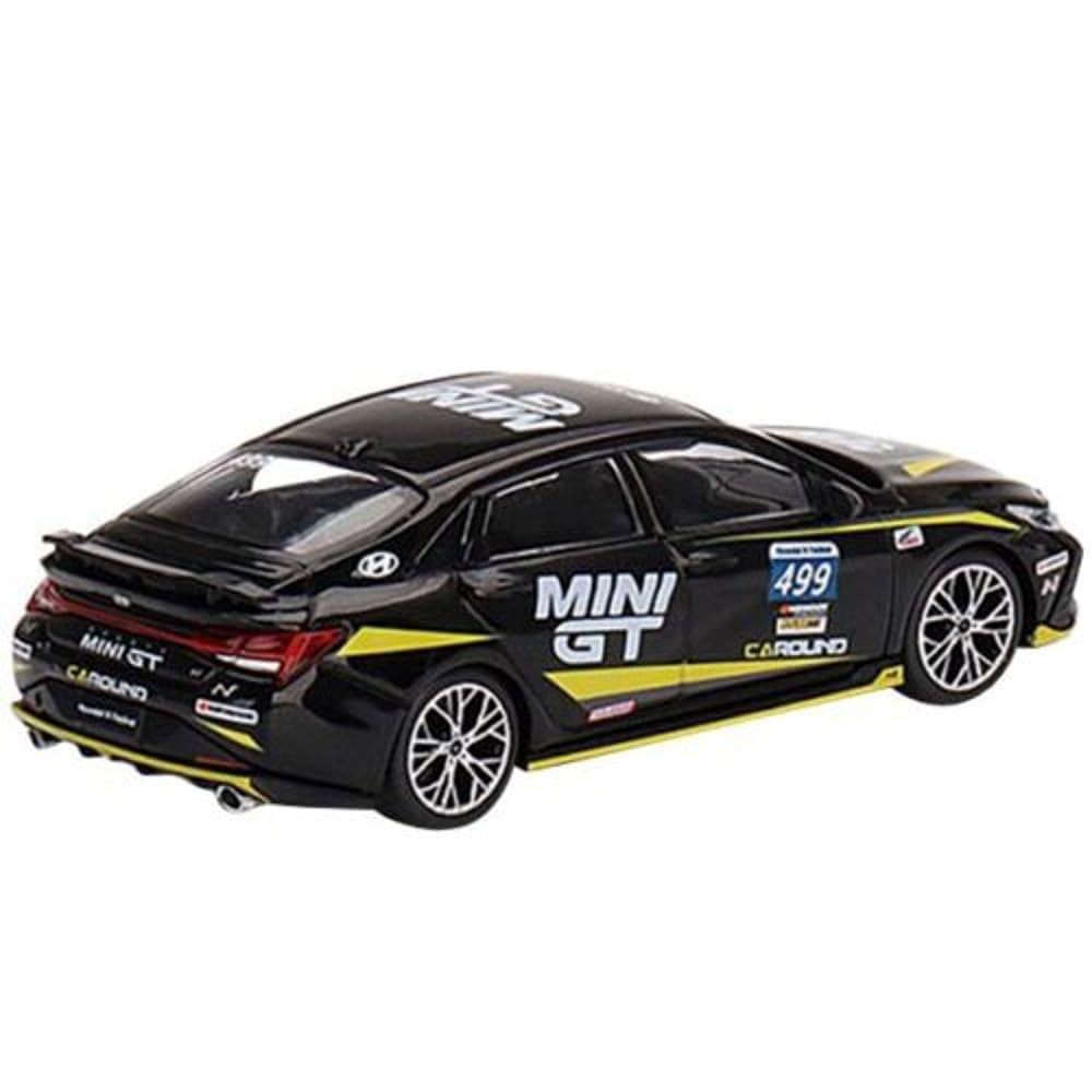 MINI GT 164 Hyundai Elantra N Hyundai N-Festival #499 Caround Racing Levostranné řízení Hotový produkt MGT00403-L