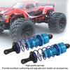 2pcs 92mm RC Oil Pressure Adjustable Front Shock Damper Fit for ZD Racing 7358 1 10 RC CarBlue