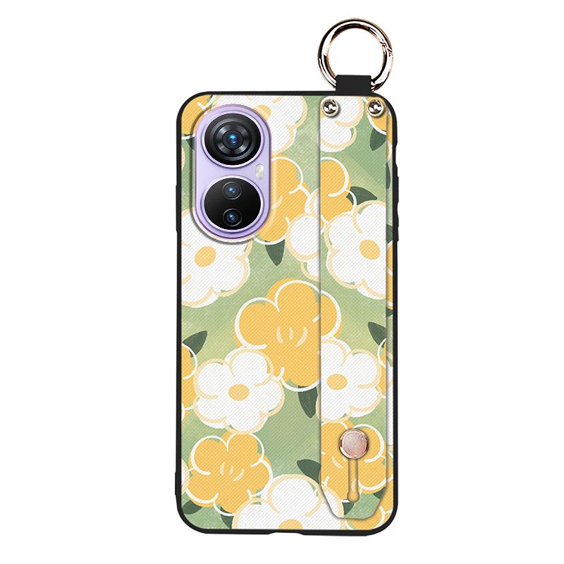 Soft case Phone Holder Phone Case For Blackview A200 Pro Waterproof Back Cover Oil Painting Dirt-resistant Protective
