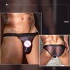 Herenonderbroek Sexy Dunne Transparante Onderkleding Olieachtige Glanzende Doorzichtige Slipjes Hoge Elasticiteit Jockstrap U-vormige Convexe Zakje Lingerie Onderbroeken