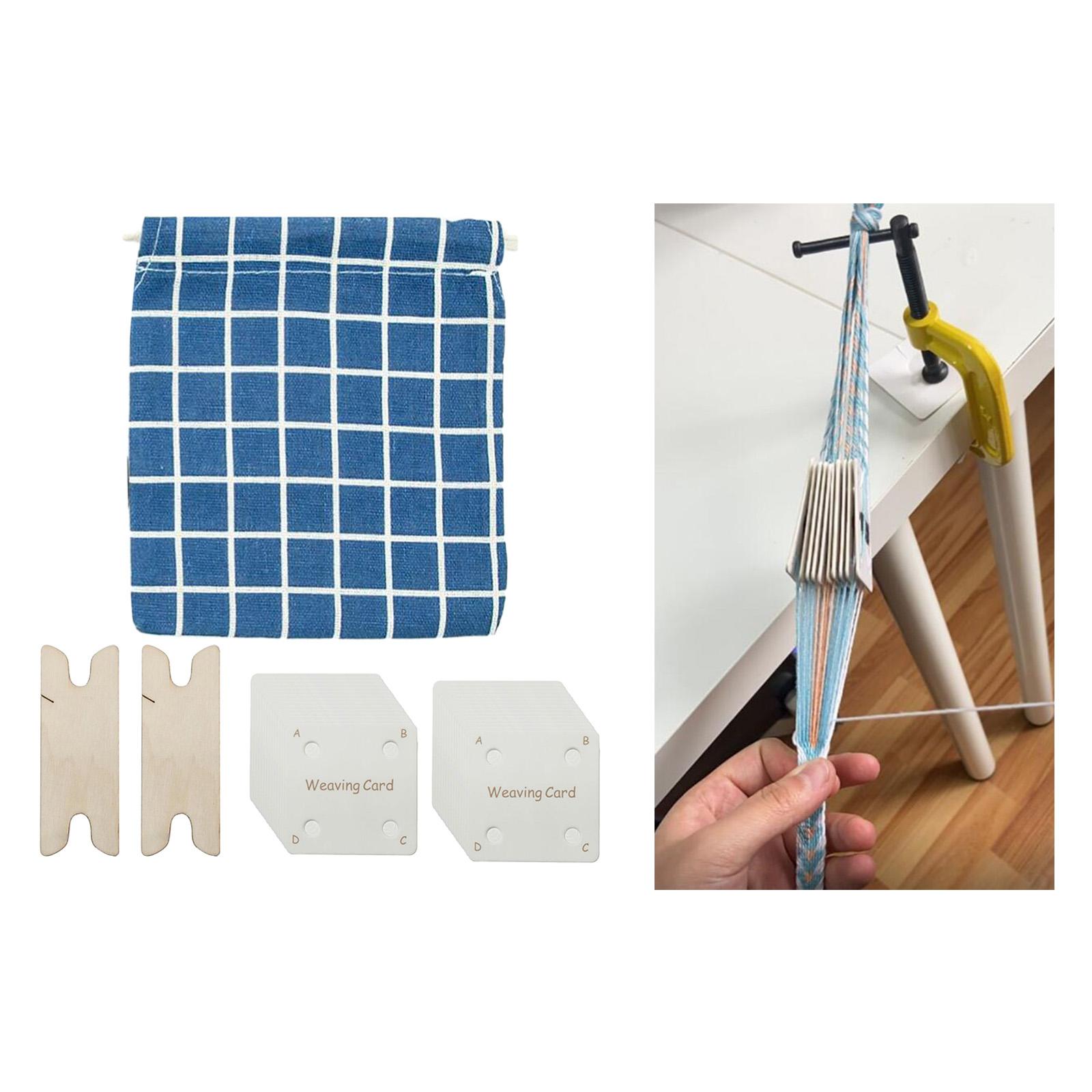 

Handy Weaving Cards Smooth Surface for Kids Adults DIY Craft Weaving Tool