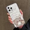 Card Slot Holder Silicone Wallet Pocket Case For Xiaomi Redmi Note 14 13 Samsung A54 A24 A34 Oppo A38 A58 A78 IPhone 14 15 16 Cover Clear Phone Bumper