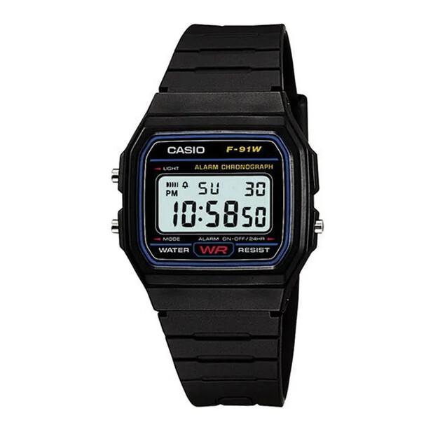 

Casio F-91W-1CR часы