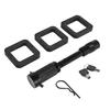 5 8in Trailer Hitch Locking Pin with Waterroof Dustproof Rubber Cover Painted Surfaces for RV Truck Campers