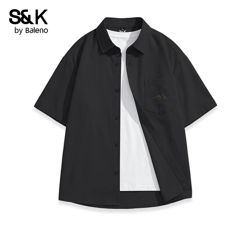 Baleno Men s Short Sleeve Casual Shirt M