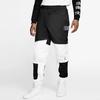 Jordan Air 11 Patchwork Tapered Sweatpants Men Bottoms Black White CU1505-010