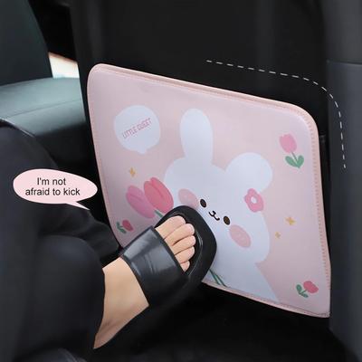1PC Anti-Chute Infantil Almofada Protetora de Capa Traseira de Assento de Carro para Crianças Desenho Animado Auto Anti Chute Tapete com Bolsa Almofada Anti Chute À Prova D'Água