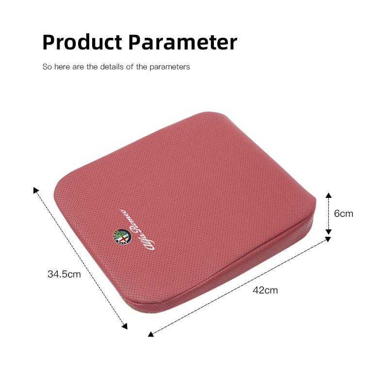 Pro Alfa Romeo Zvýšená podložka výšky sedadla auta Ochranná poduška sedadla Pro Alfa Romeo Giulietta 159 Mito Giulia Stelvio 147 156 T