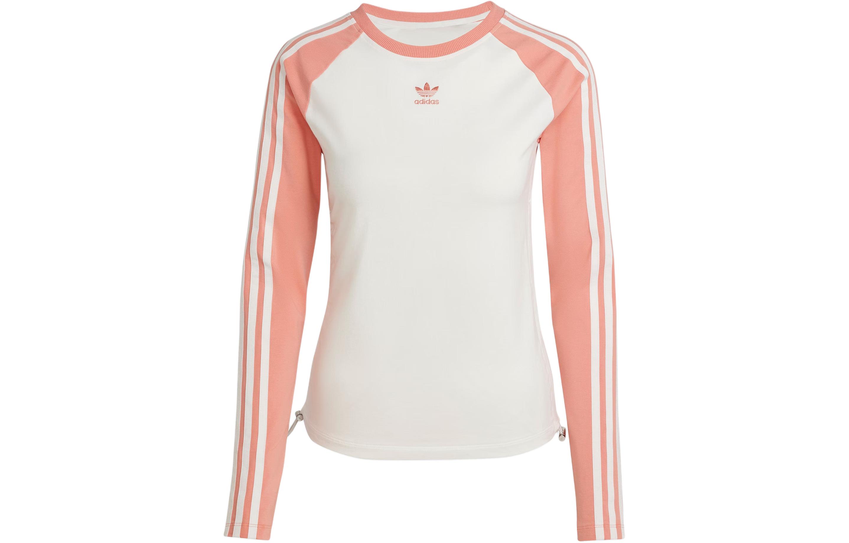 Adidas Originals Colour-block Long-sleeve T-shirt IY0781 XS