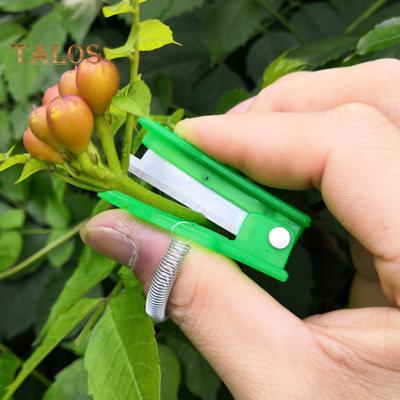 3/5/10Pcs Gardening Thumb Knife Fruit Picker Stainless Steel Finger Garden Cutter Leaf Trimming Tool for Fruits Vegetable Flowers