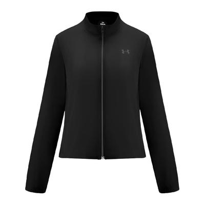 Velociti Unifarbene Reißverschluss Gewebte Atmungsaktive Langarm Laufjacke Damenjacken 6015284-008