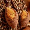 Soft Roasted Sweet Potato Pendant PP Cotton Plush Doll Key Ring  Festival Gifts