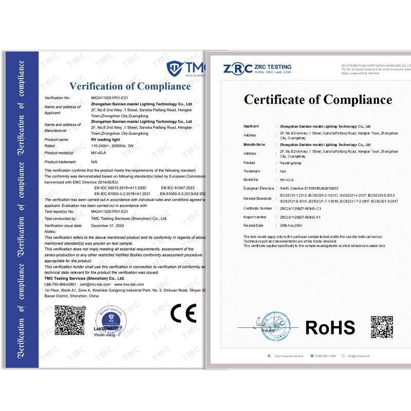 3W LED Svanehals Leselampe, Veggmontert Nattbordsspotlight