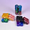 Infinity Stress Relief Cube Toy Portable Educational Decompress Fidget Toy for Adults Kids Birthday Gift 3D Geometric Desk Cube
