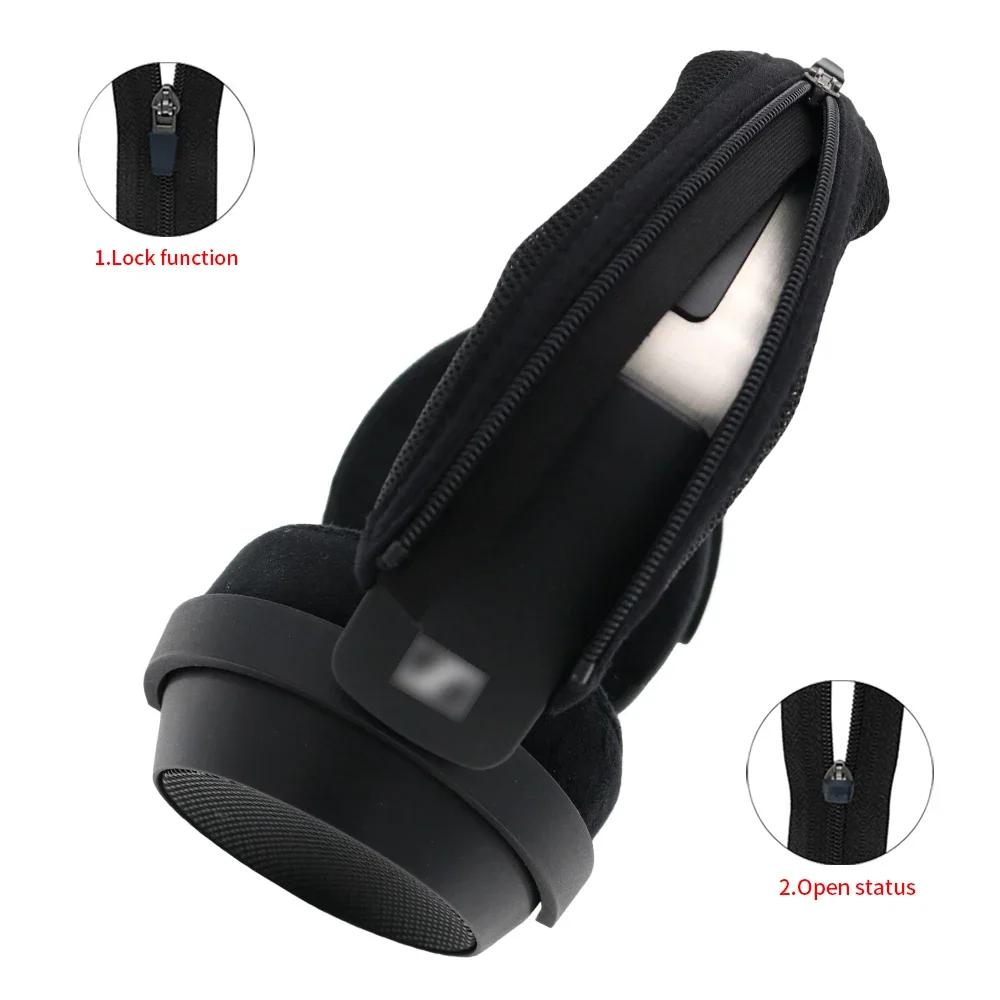 YAYINCC Headphone Head Beam Cover for SENNHEISER HD 490 Pro Earphone Zipper knitted fabric headband protective cover