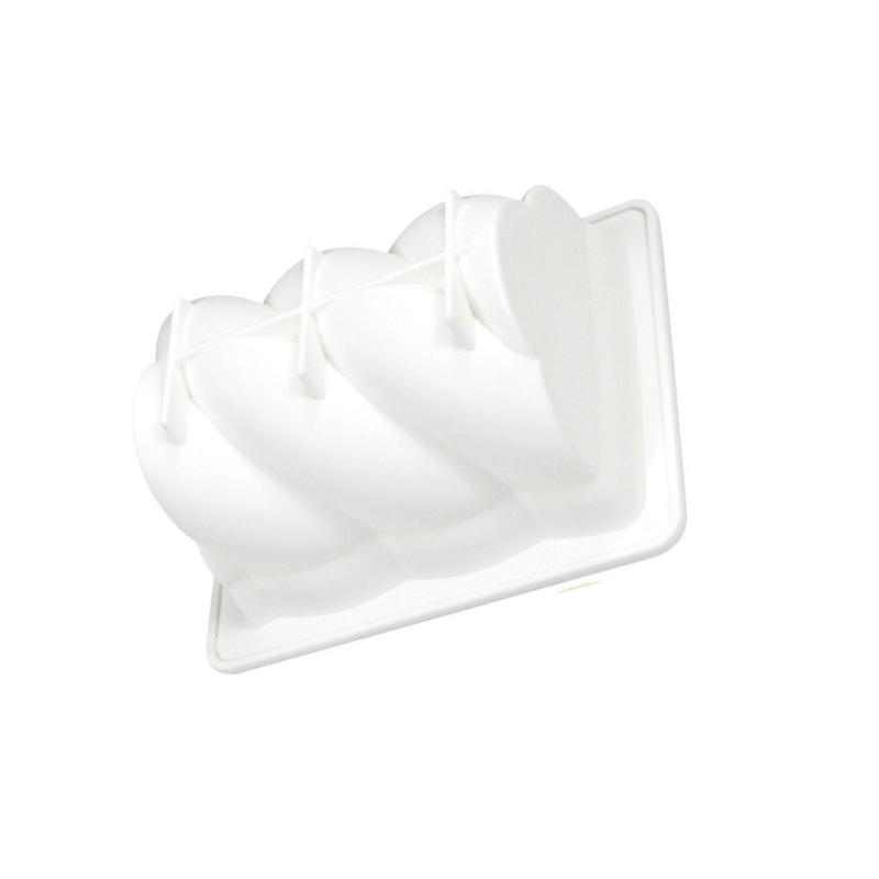 Dough Twists Silicone Molds Fondant Mousses Cake Molds Making Pastry Chocolate Molds Baking Decorating Tool Nonstick
