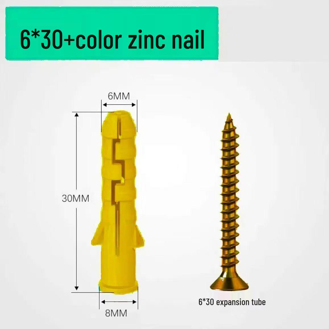 

Yellow Expansion Plug and Anchor Bolt Set
