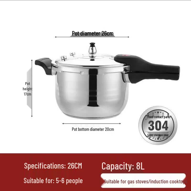 

Zhishi Stainless Steel Pressure Cooker