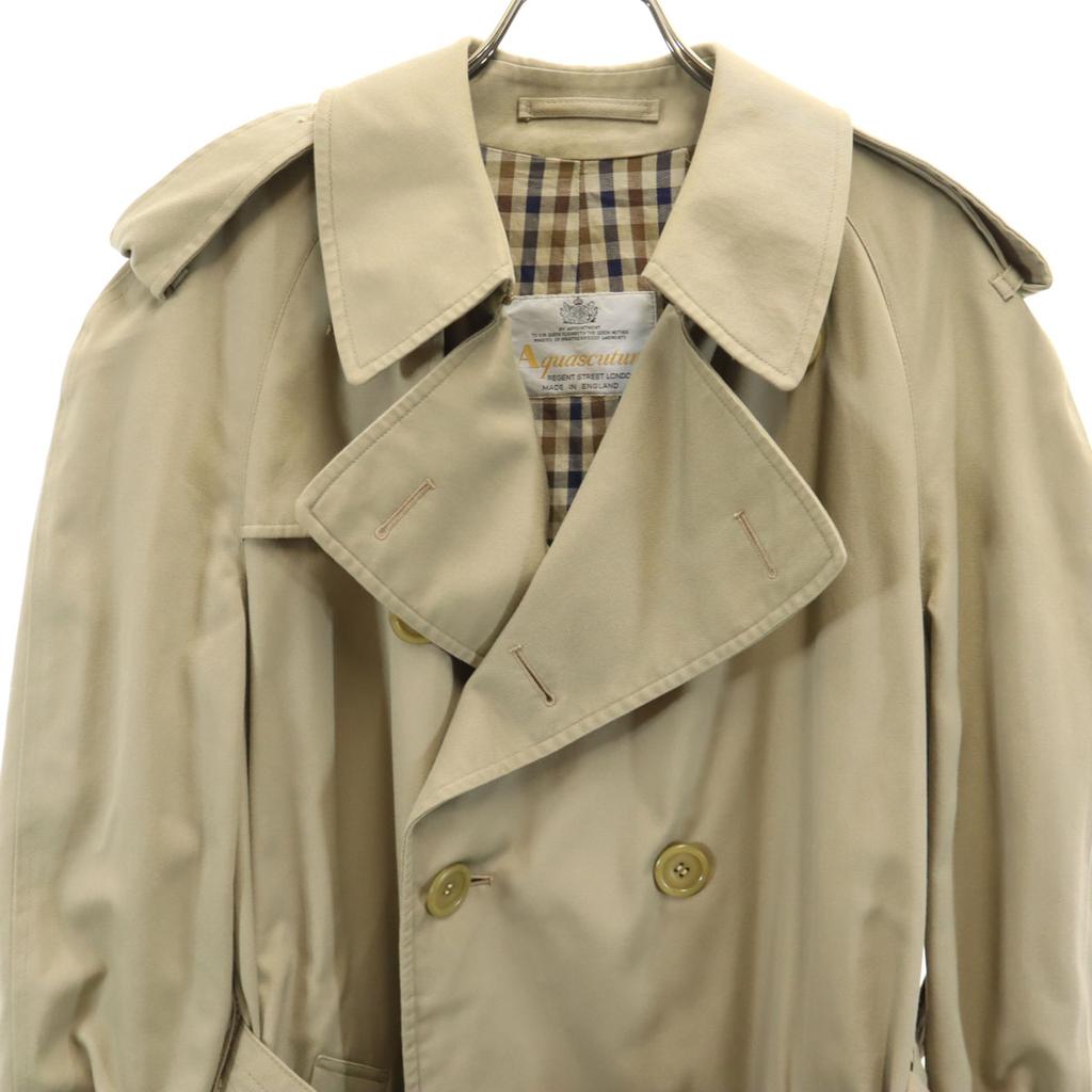 Aquascutum 70s 80s vintage trench coat M beige Men's Used