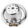New Model HUAWEN HW-ML250032 Stainless Steel Shower-style Chastity Lock for Couples to Prevent Infidelity Passionate Sex Toy