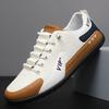 Doudou shoes men's new casual shoes soft sole comfortable PU men's shoes trendy fashion men's sports shoes