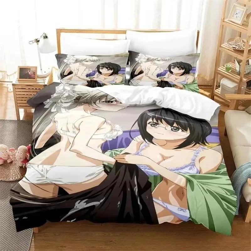 Comforter Anime Yosuga No Sora Bedding Set For Bedroom Soft Modern S Comefortable Kids And