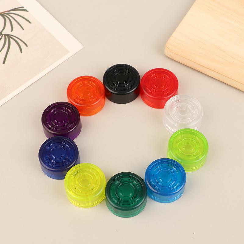 5 Pcs Guitar Effect Pedal Foot Nail Cap Parts Foot Switch Toppers Knob Plastic Bumpers Footswitch Protector Accessories