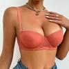 European and American Style Underwire Push-up Bras with Sexy Backs and Lace To Prevent Sagging