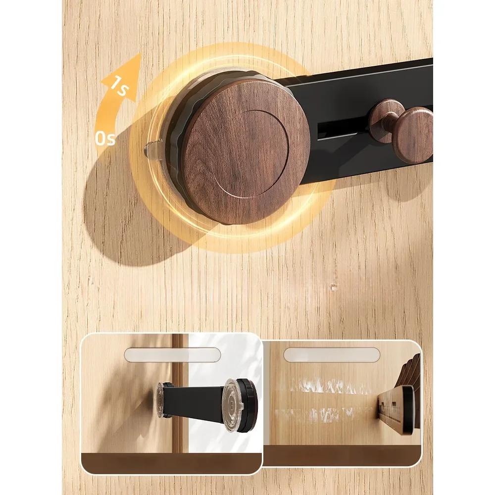 hookdoor bathroom,kitchen, no punching, wall hanging, strong and seamless vacuum hanging, clothes bag rack.