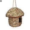 Hummingbird House with Lanyard Grass Hand Woven Resting Place Outdoor Hanging Natural Birdhouse Bird Hut Outside