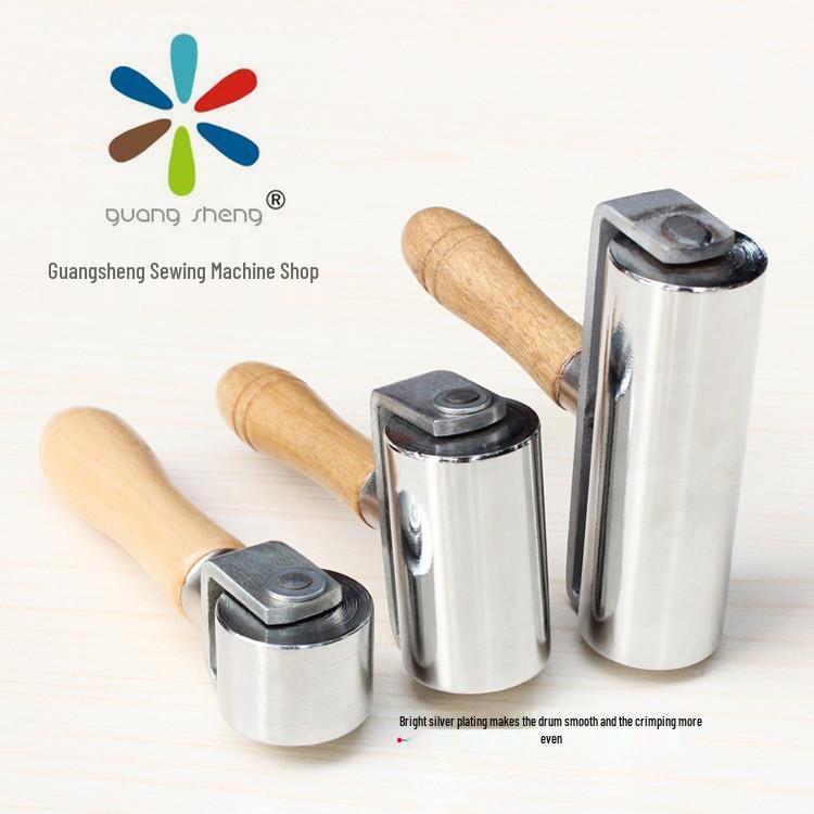 DIY Leather Edge Roller Pressing Tool for Adhesive Glue